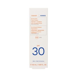 KORRES Yoghurt Sunscreen Face Cream SPF30, Αντηλιακή Κρέμα Προσώπου - 40ml