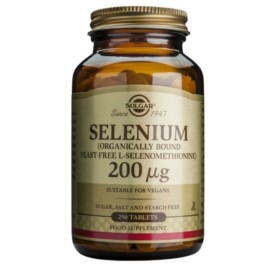 SOLGAR Selenium 200μg - 250tabs