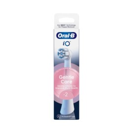 ORAL-B iO Gentle Care White, Ανταλλακτικές Κεφαλές  - 2τεμ