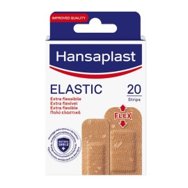 HANSAPLAST Elastic, Ελαστικά Αυτοκόλλητα Επιθέματα - 20τμχ