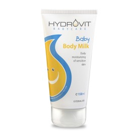 HYDROVIT Baby Body Milk, Γαλάκτωμα Ενυδάτωση της Ευαίσθητης & Ατοπικής Επιδερμίδας των Παιδιών -150ml