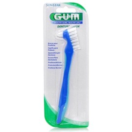 GUM Denture Brush, 201, Βούτσα Καθαρισμού Τεχνιτών Οδοντοστοιχιών - 1τεμ