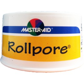 MASTER AID Rollpore - Χάρτινη Επιδεσμική Ταινία σε Ρολλό 5m x 2.50cm