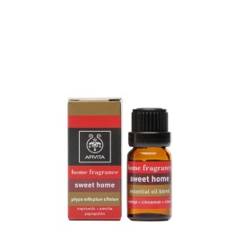 APIVITA Home Fragrance Sweet Home, Μίγμα Αιθέριων Ελαίων - 10ml