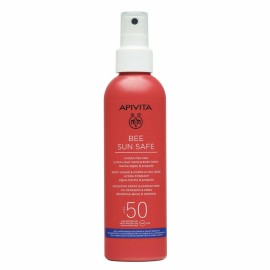 APIVITA Bee Sun Safe Hydra Melting, Αντηλιακό Σπρέι Προσώπου - Σώματος Ελαφριάς Υφής SPF50 - 200ml
