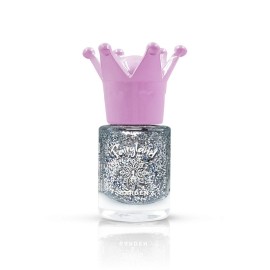GARDEN Fairyland Nail Polish Glitter Silver Jiny 1, Παιδικό Βερνίκι Νυχιών με Άρωμα Φράουλα - 7.5ml