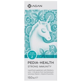 AGAN Pedia-Health Strong Immunity Συμπλήρωμα Διατροφής για την Ενίσχυση του Ανοσοποιητικού των Παιδιών 150ml