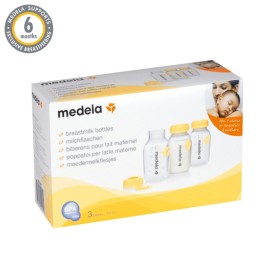 MEDELA Breast Milk Bottles, Φιάλες Συλλογής & Αποθήκευσης Μητρικού Γάλακτος 150ml - 3τεμ