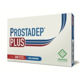 ERBOZETA Prostadep Plus,  Συμπλήρωμα Διατροφής για την Υγεία του Προστάτη -30softcaps