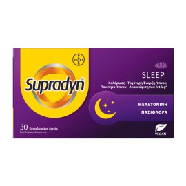 BAYER Supradyn Sleep, Συμπλήρωμα Διατροφής για Χαλάρωση, Ύπνο, Jet Lag - 30tabs