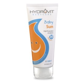HYDROVIT Baby Sun High Protection Emulsion SPF30, Αντηλιακό Γαλάκτωμα για την Βρεφική & Παιδική Ευαίσθητη Επιδερμίδα - 100ml
