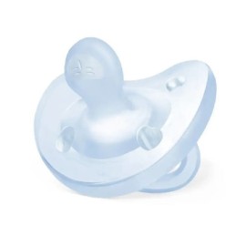 CHICCO Physio Forma Soft, Πιπίλα Όλο Σιλικόνη Σιέλ Χρώμα 0-6m, 1τεμ