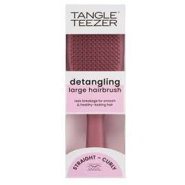 TANGLE TEEZER Detangling Large Hairbrush, Straight- Curly, Pink Teezer, Μεγάλη Βούρτσα Ξεμπερδέματος Μαλλιών - 1τεμ