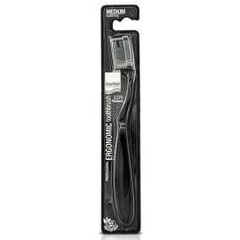 INTERMED Professional Ergonomic Toothbrush Medium Black 3270 Ίνες, Οδοντόβουρτσα - 1τεμ