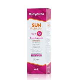HEREMCO Histoplastin Sun Protection Face Tinted Cream to Powder SPF30, Αντηλιακή Κρέμα Προσώπου με Χρώμα - 50ml