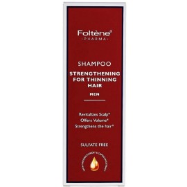 FOLTENE Strengthening Shampoo for Thinning Hair, Men, Δυναμωτικό Σαμπουάν Κατά της ΑνδρικήςΤριχόπτωσης - 200ml