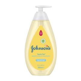 JOHNSONS Baby Top to Toe 2in1, Παιδικό Αφρόλουτρο & Σαμπουάν - 500ml