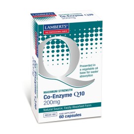LAMBERTS Co-Enzyme Q10 200mg - 60caps