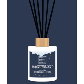 SANKO SCENT Reed Diffuser Wonderland, Αρωματικό Χώρου με Στικς, Άρωμα Μελομακάρονο - 125ml