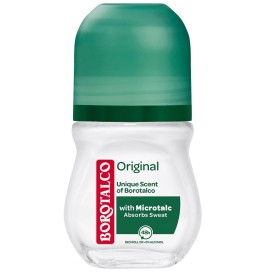 BOROTALCO Original Roll-On, Αποσμητικό με Microtalc- 50ml