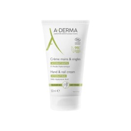 A-DERMA Hand & Nail Cream, Ενυδατική Κρέμα Χεριών & Νυχιών - 50ml