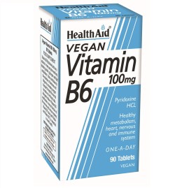 HEALTH AID Vitamin B6 100mg - 90tabs