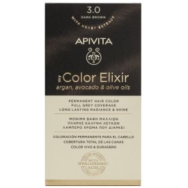APIVITA My Color Elixir, Βαφή Μαλλιών No 3.0 - Καστανό Σκούρο