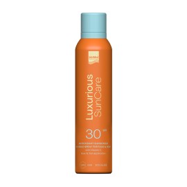 INTERMED Luxurious Suncare Antioxidant Sunscreen Invisible Spray SPF30,  Διάφανο Αντηλιακό Σπρέι - 200ml
