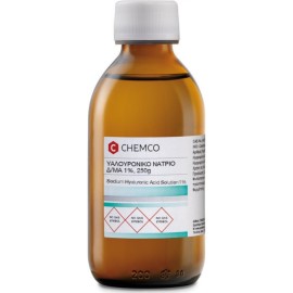 CHEMCO Sodium Hyaluronate Solution, Διάλυμα με Υαλουρονικό Νάτριο 1% -250gr