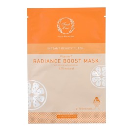 FRESH LINE Instant Beauty Flash Radiance Boost Mask, Υφασμάτινη Μάσκα Αναζωογόνησης Προσώπου - 1τεμ