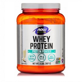 NOW FOODS Whey Protein Natural Vanilla, Πρωτεΐνη Ορού Γάλακτος με Γεύση Βανίλια- 907gr