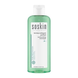 SOSKIN [P+] Gentle Purifying Cleansing Gel, Απαλό Τζελ Καθαρισμού - 250ml