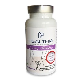 HEALTHIA Lady Probio, Συμπλήρωμα Διατροφής για την Υγεία του Γυναικείου Ουροποιητικού & Αναπαραγωγικού Συστήματος - 30caps