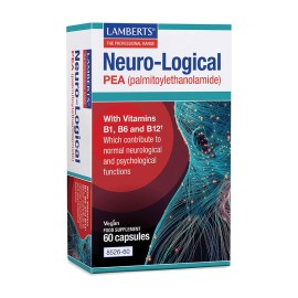 LAMBERTS Neuro- Logical, Συμπλήρωμα Διατροφής με 200mg PEA με βιταμίνες Β1, Β6 & Β12 - 60caps