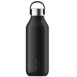 CHILLYS Bottle Series 2, Μπουκάλι- Θερμός, Abyss Black - 500ml