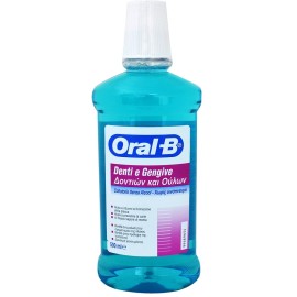 ORAL B Στοματικό Διάλυμα για Δόντια & Ούλα, Χωρίς Οινόπνευμα - 500ml