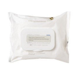 KORRES Olympus Tea Deep Detox Cleansing Cloths, Μαντηλάκια Καθαρισμού - 30τεμ