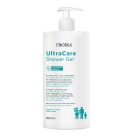 FROIKA UltraCare Shower Gel, Αφρόλουτρο Gel Καθαρισμού για Κανονικό προς Λιπαρό Δέρμα -1000ml