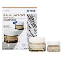 KORRES Promo White Pine/ Ultra Replenishing Deep Wrinkle, Κρέμα Ημέρας για Αναπλήρωση Όγκου -40ml & ΔΩΡΟ Restorative Overnight Facial, Κρέμα Νύχτας -15ml, 1σετ