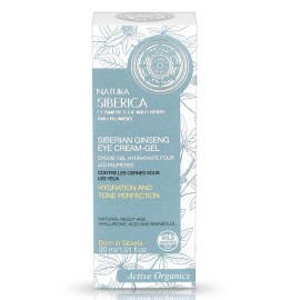 NATURA SIBERICA Siberian Ginseng Eye Cream-Gel , Ενυδατική Αντιρυτιδική Συσφικτική Κρέμα- Τζελ Ματιών Κατάλληλο για Όλες τις Ηλικίες - 30ml