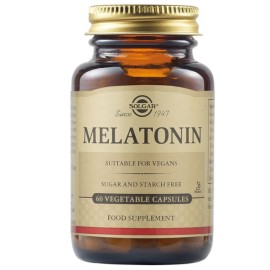 SOLGAR Melatonin, Συμπλήρωμα Διατροφής με Μελατονίνη - 60tabs