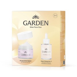 GARDEN Glow Face Duo Set No6 Niacinamide Serum, Ορός Νιασιναμίδης - 30ml & Anti-Wrinkle Cream, Αντιρυτιδική Κρέμα με Υαλουρονικό Οξύ- 50ml