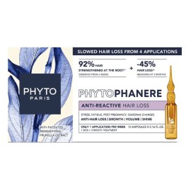 PHYTO Phytophanere Reactional Hair Loss Treatment, Αντιδραστική Θεραπεία κατά της Τριχόπτωσης -12ampsx5ml