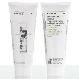 KORRES Conditioner Aloe & Dittany, Μαλακτική Κρέμα με Αλόη & Δίκταμο - 200ml