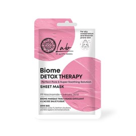 NATURA SIBERICA Biome Detox Therapy Sheet Mask, Μάσκα Προσώπου με BHA-PHA - 1τεμ