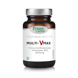 POWER OF NATURE Multi - VMax, Πολυβιταμίνη για Παραγωγή Ενέργειας - 30caps