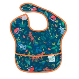 BUMKINS SuperBib, Αδιάβροχη Σαλιάρα, Jungle 6-24m