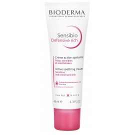 BIODERMA Sensibio Defensive Rich, Πλούσια Κρέμα που Καταπραΰνει το Δέρμα - 40ml