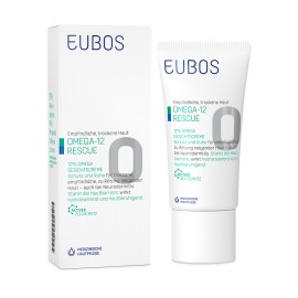 EUBOS Omega- 12 Rescue Face Cream, Καταπραϋντική Κρέμα Προσώπου - 50ml