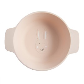 TRIXIE Silicone Bowl Mrs Rabbit, Μπολ Σιλικόνης με Λαβές - 1τεμ